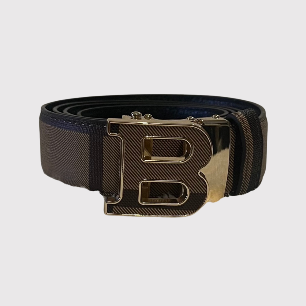 'Burb' Tan & Brown Belt