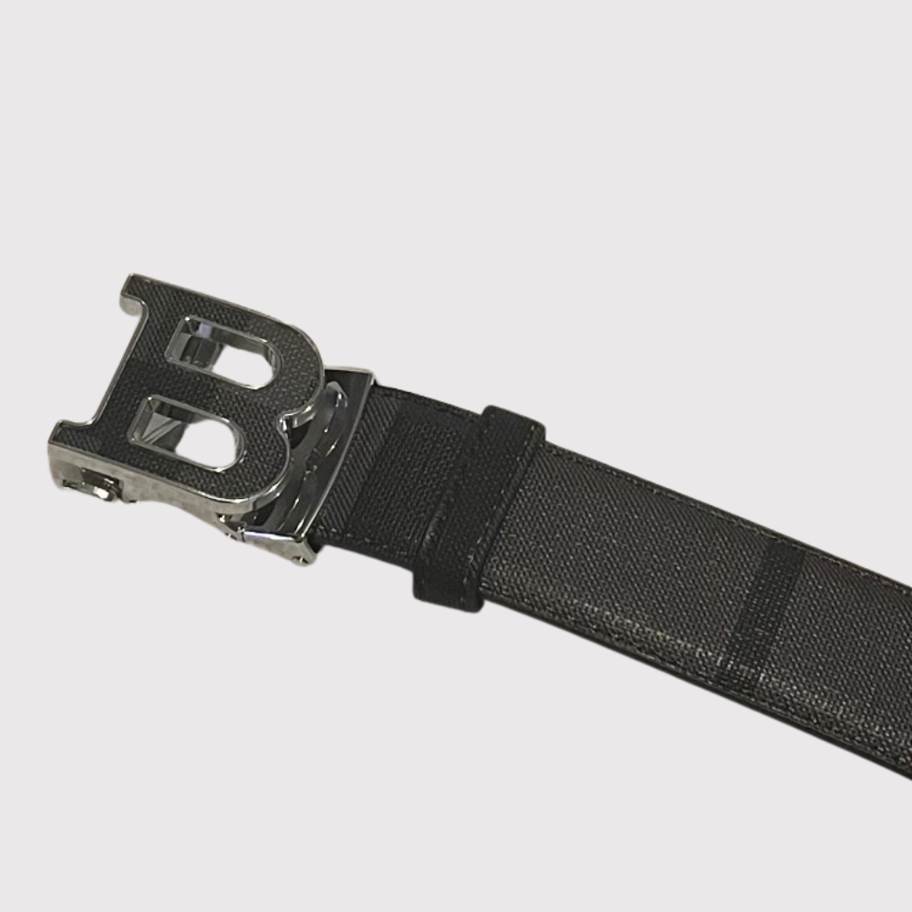 'Burb' Black & Grey Belt