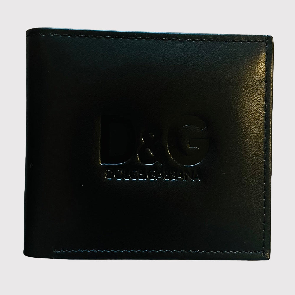 Men's Leather 'DG' Wallet