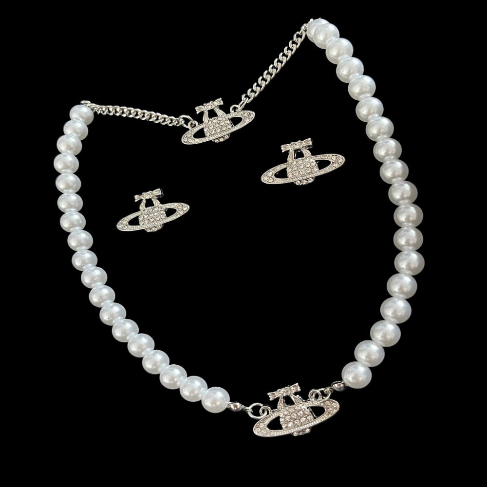 3 Piece Silver 'Viv' Jewellery Set