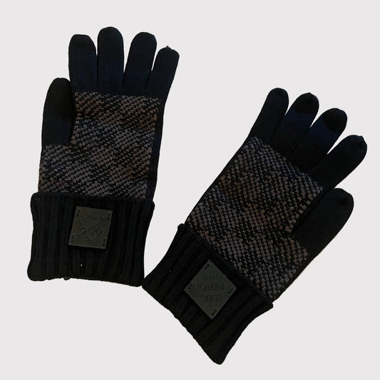 Men's 'LV' Wool Gloves
