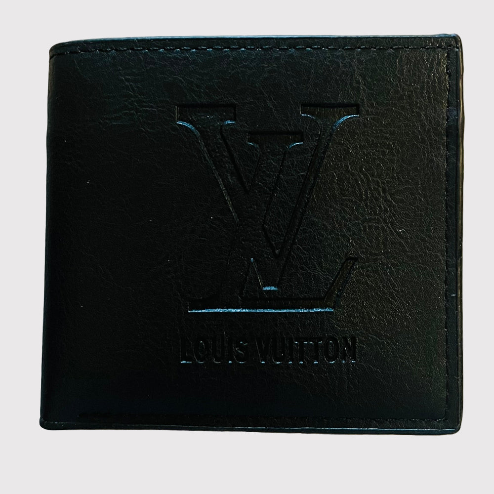 Men's Leather 'LV' Wallet