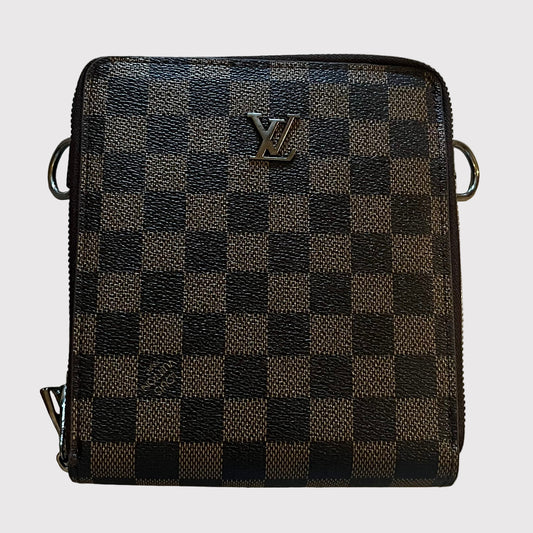 Men's Leather 'LV' Man Bag