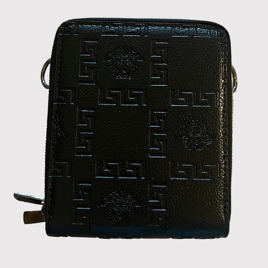 Men's Leather 'V' Man Bag